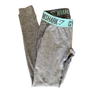 Gymshark Women’s Leggings with Teal Waistband
